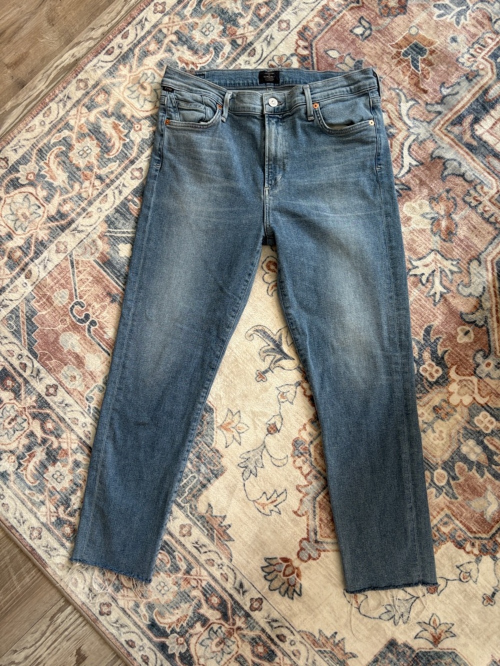 Citizens Of Humanity Rocket Crop High Rise Skinny Jeans Size Waist 30 x 25